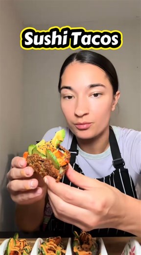 Sushi tacos combine crispy texture with fresh flavor perfection