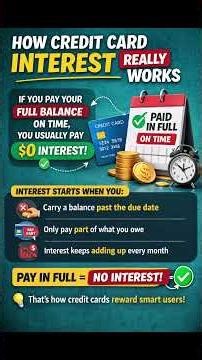 Credit Cards Explained in 30 Seconds (Most People Get This Wrong