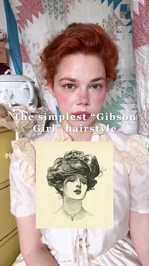 Gibson Girl Hair Tutorial: Timeless Styles Reimagined