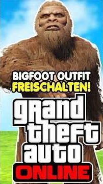 🦍 UNLOCK BIGFOOT OUTFIT in GTA 5 ONLINE!! 🦍 #gta #gtaonline #wfg #shorts