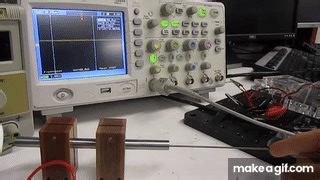 LVDT sensor in action on Make a GIF