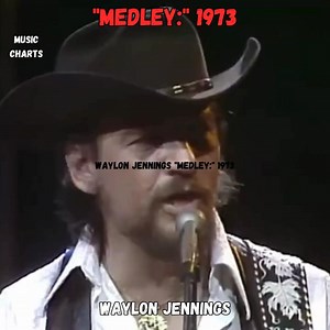 3.6K views · 70 reactions | A fantastic medley performed by the great Waylon Jennings. There’s just something special about ’70s Waylon—cool, confident, and pure outlaw country. You really can’t beat it.  | Music Charts | Facebook