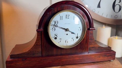 Antique, Seth Thomas Mantel Clock, Wood, Table Clock, Camel Back, Mechanical, Chiming, 8 Day, 16.5" 1920s WORKS, ISSUE D9/2 - Etsy