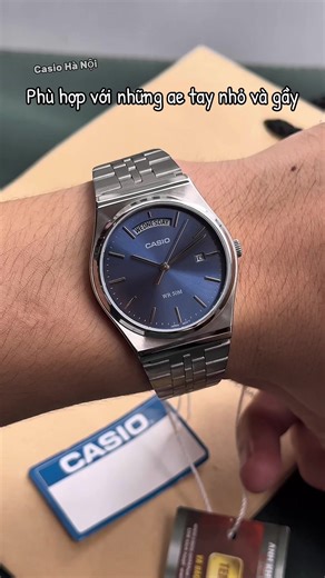 Casio MTP-B146D-2AVDF size 35mm cho tay nhỏ