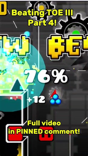 toe iii progress #zaralarsson #geometrydash