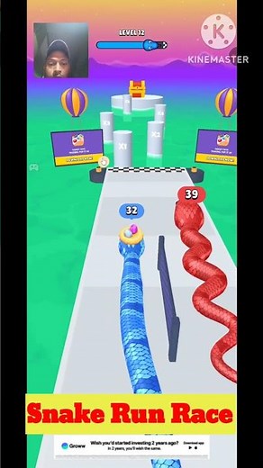 Sanke Run Race 3D 🐍 | Epic Win Gameplay | Crazy Speed Race #GameShorts