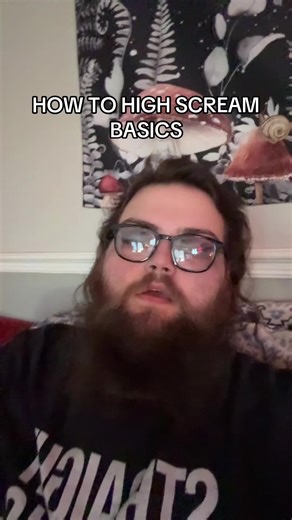 BASICS FOR HIGH SCREAMS #metalfyp #metaltok #vocalcoach #tutorial #metal