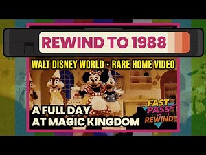1988 Magic Kingdom Home Video – Mickey’s 60th Birthday, Parades, Rides & Fireworks (VHS)