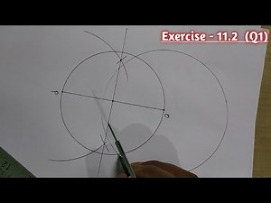 construction class 10 math | exercise 11.2 | Q1 | class 10 math Chapter 11 construction