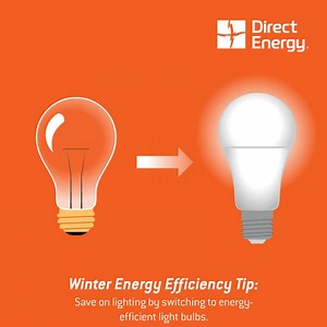 Save on lighting by switching to LED light bulbs. LED lighting uses up to 75 percent less energy than traditional bulbs. See more tips like this: http://bit.ly/2fZzCTb | Direct Energy