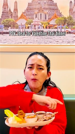 @chuortrue on Instagram: "I found a new favourite Thai restaurant in London @phakoon_thai with valentines set menu from £38.00 per person. (see menu for more details) Available 9th - 15th Feb 2026. Starter (choose one) - Som Tum with crispy soft shell crab - Grilled Prawns and Avocado Salad - Chicken satay and pork skewers Main course (sharing for 2 people) - Roasted Duck Curry - Sweet and Sour Sea Bass - Stir-Fried Broccoli, Carrots and Button Mushrooms Dessert - Red Ruby Water Chestnut with Co