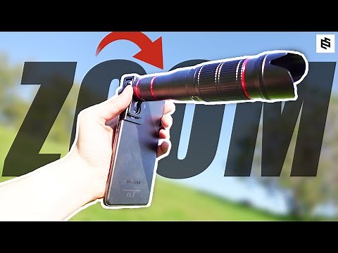 Esto es un TELEOBJETIVO para MÓVIL (Android o iPhone) y es BRUTAL!