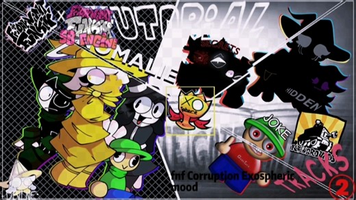 Friday Night Funki丨FNF优质mod VS Dave andBambiCorruptionExospheric手打通SB引擎(切换引擎)通关