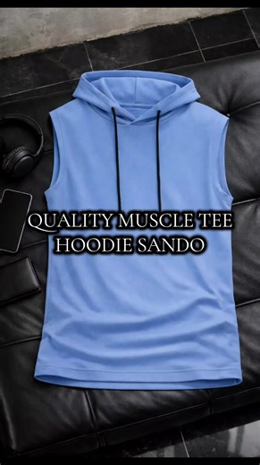 Premium Muscle Tee and Hoodie for Gym Wear