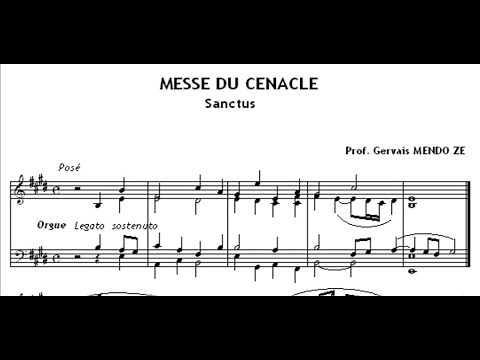 Sanctus (Pr Gervais Mendo Ze, La Voix du Cénacle)