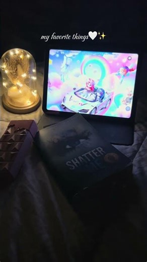 cozy solo night 🌙 book, perfume & warm lights