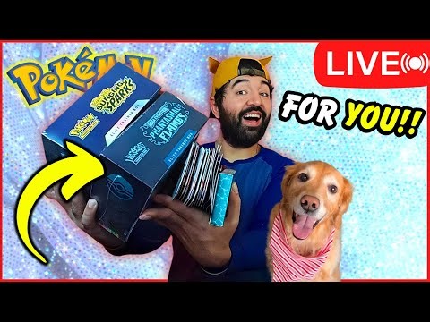 LIVE🔴 Opening ALL Of My Pokemon Cards... FOR YOU!