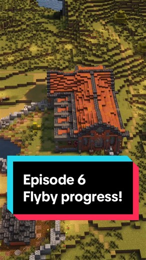 Progress Flyover from Episode 6 of the Hardcore Minecraft YouTube Series. This has been really fun to build and work on, I have now stopped streaming from the world as we have completed the area but the YouTube series will now be coming out every other weekend showing the journey in a shorter format with movie style edits. Link in bio to my YouTube #youtube #minecraft #hardcore #movie #twitch