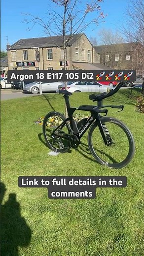 Argon 18 E117 in Stealth Black #bike #argon18 #ttbike #triathlonbike #triathlon #fastbike #cycle