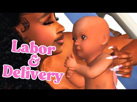 Realistic Labor & Delivery in The Sims 4 🏥✨ | Birthing Mod Gameplay