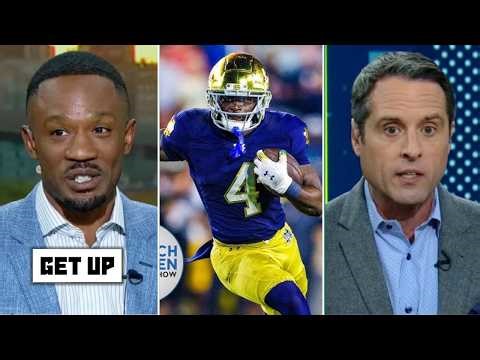 GET UP | Mistake to pick Jeremiah Love at 4 or 5 bc he instantly top 10 highest-paid RB - Foxworth