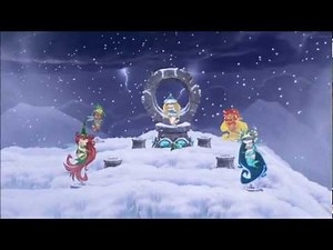 Rayman Origins (1080i HD) Walkthrough Part 50 - Riding the Storm - Initial Cutscene