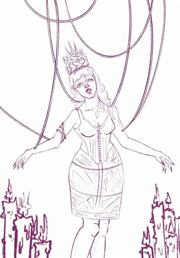 Digital Art Journey: My Process Behind the Drawing