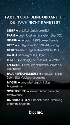 🫁 Fakten über deine Organe die du noch nicht kanntest #gesundheit #heilung #vitamine