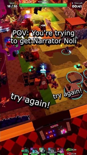 POV: You're Trying to get Narrator Noli #forsaken #roblox