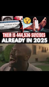 NINO BROWN on Instagram: "It's Already 444,536 Su!c!des In 2025  CHECK ON YOUR PEOPLE "