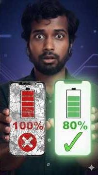 Stop Charging Your Phone to 100% ❌ | இதை ✋🏾 நிறுத்துங்கள்
