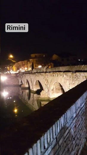 Discover the ancient Tiberius Bridge in Rimini, one of the best-preserved Roman bridge.