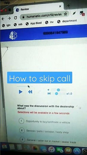 humanatic /how to skip call. /like and share
