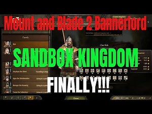 Mount and Blade 2 Bannerlord Sandbox Kingdom, Finally I'm Free!!