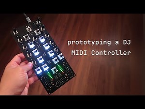 How I Built This DJ MIDI Controller – Traktorino 2.0 Prototype
