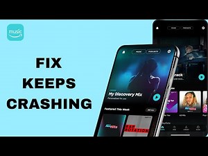 How To Fix And Solve Keeps Crashing On Amazon Music App | Easy Fix