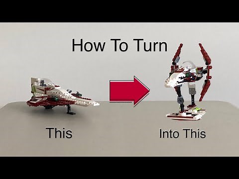 Obi-Wan Starfighter Alternate Build: V-Wing
