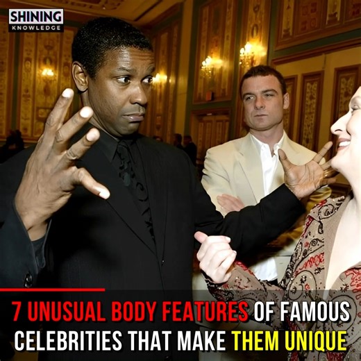 285K views · 6.9K reactions | 7 Unusual Body Features of Famous Celebrities That Make Them Unique | Shining Knowledge | Facebook