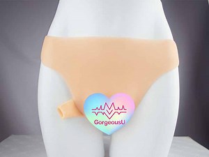One Size Handmade Silicone Thong With Fake Penetrable Vagina for Crossdresser, Trans - Etsy