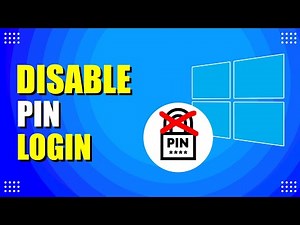 Windows 11: How To Disable PIN Login (Quick & Easy)