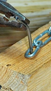 1.9M views · 23K reactions | The Best Way to Secure a Chain #diy #tools #lifehacks #tips #workshop | Life Hack Shack | Facebook