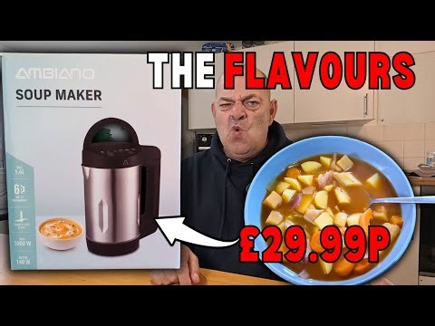 I Tried a £29 Aldi Soup Maker- Was it any Good?