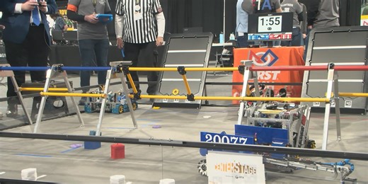 Students from across Iowa build robots to compete at FIRST Tech Challenge