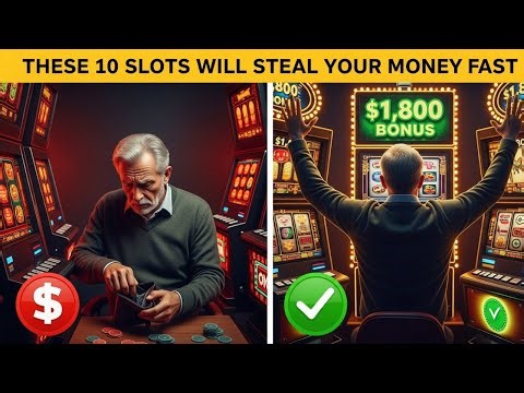 These 10 Slot Machines Will STEAL Your Money FAST (Ex-Casino Manager EXPOSES TRUTH)