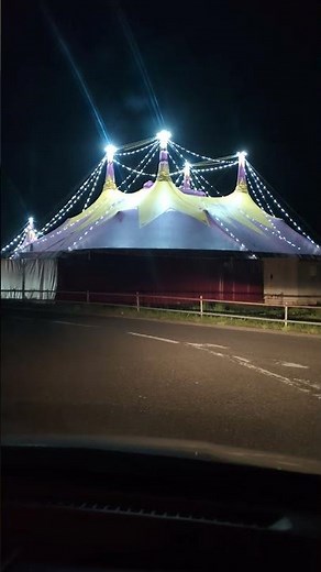 ポップサーカス岐阜公演〜モレラ岐阜北側駐車場 大テント