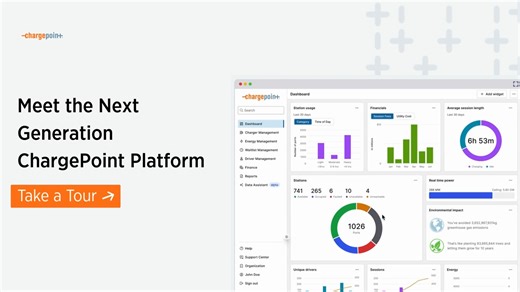 ChargePoint’s new station management software puts real-time insights and total control at your fingertips. Ready to see how smarter charging can drive your business forward? Tour the demo today. https://bit.ly/4rKzKe8 | ChargePoint