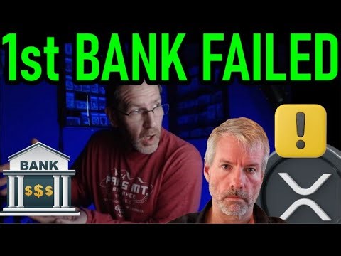XRP RIPPLE 💥BANK FAILURE 💥SAYLOR STRATEGY WRECKT