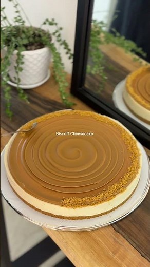 No-bake Lotus Biscoff Cheesecake 🤎Creamy, smooth, and dangerously addictive!