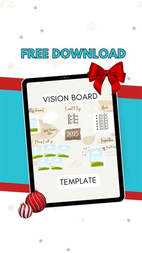 I found something that changed everything for me. A vision board was a really simple thing to do that COMPLETELY changed my life. Because my brain was constantly SEEING the things that were most important to me, it’s like it subconsciously worked towards accomplishing these things. Having a vision board also makes it super rewarding to look back and see what you’ve done and how far you’ve come. (especially on those days when you feel like nothing’s working 😮‍💨 ) If you want to SNAG MY FREE VIS