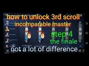 MIR4 | HOW TO UNLOCK 3RD SCROLL INCOMPARABLE MASTER | STEP 4 | NOT A LOT OF DIFFERENCE 2022